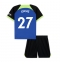 Tottenham Hotspur Lucas Moura #27 Replika Bortedrakt Barn 2022-23 Kortermet (+ bukser)