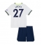Tottenham Hotspur Lucas Moura #27 Replika Hjemmedrakt Barn 2022-23 Kortermet (+ bukser)