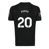 Tottenham Hotspur Mohammed Kudus #20 Replika Bortedrakt 2025-26 Kortermet