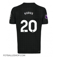 Tottenham Hotspur Mohammed Kudus #20 Replika Bortedrakt 2025-26 Kortermet