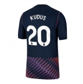 Tottenham Hotspur Mohammed Kudus #20 Replika Bortedrakt 2026-27 Kortermet