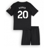 Tottenham Hotspur Mohammed Kudus #20 Replika Bortedrakt Barn 2025-26 Kortermet (+ bukser)
