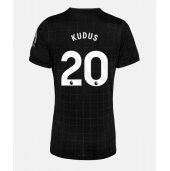 Tottenham Hotspur Mohammed Kudus #20 Replika Bortedrakt Dame 2025-26 Kortermet
