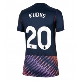 Tottenham Hotspur Mohammed Kudus #20 Replika Bortedrakt Dame 2026-27 Kortermet