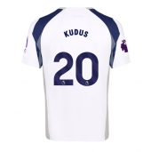 Tottenham Hotspur Mohammed Kudus #20 Replika Hjemmedrakt 2025-26 Kortermet
