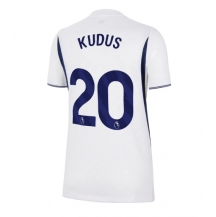 Tottenham Hotspur Mohammed Kudus #20 Replika Hjemmedrakt Dame 2026-27 Kortermet