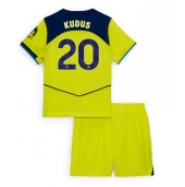 Tottenham Hotspur Mohammed Kudus #20 Replika Tredjedrakt Barn 2025-26 Kortermet (+ bukser)