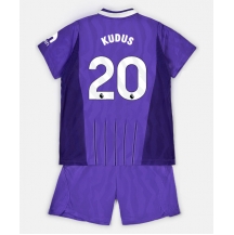 Tottenham Hotspur Mohammed Kudus #20 Replika Tredjedrakt Barn 2026-27 Kortermet (+ bukser)