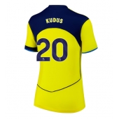 Tottenham Hotspur Mohammed Kudus #20 Replika Tredjedrakt Dame 2025-26 Kortermet