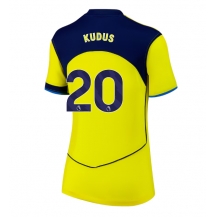 Tottenham Hotspur Mohammed Kudus #20 Replika Tredjedrakt Dame 2025-26 Kortermet
