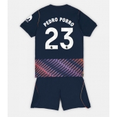 Tottenham Hotspur Pedro Porro #23 Replika Bortedrakt Barn 2026-27 Kortermet (+ bukser)