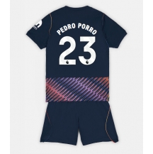Tottenham Hotspur Pedro Porro #23 Replika Bortedrakt Barn 2026-27 Kortermet (+ bukser)