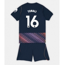 Tottenham Hotspur Sandro Tonali #16 Replika Bortedrakt Barn 2026-27 Kortermet (+ bukser)