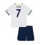 Tottenham Hotspur Son Heung-min #7 Replika Hjemmedrakt Barn 2022-23 Kortermet (+ bukser)