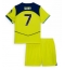 Tottenham Hotspur Xavi Simons #7 Replika Tredjedrakt Barn 2025-26 Kortermet (+ bukser)