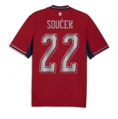 Tsjekkia Tomas Soucek #22 Replika Hjemmedrakt VM 2026 Kortermet
