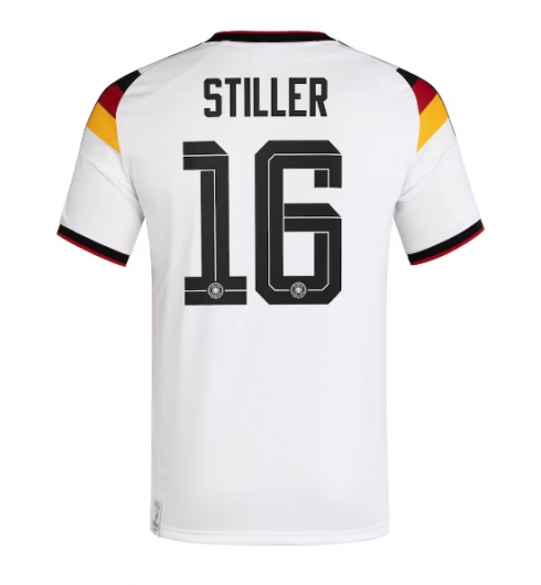 Tyskland Angelo Stiller #16 Replika Hjemmedrakt VM 2026 Kortermet Tyskland Angelo Stiller #16 Replika Hjemmedrakt VM 2026 Kortermet