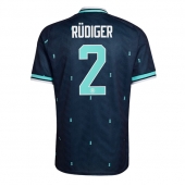 Tyskland Antonio Rudiger #2 Replika Bortedrakt VM 2026 Kortermet