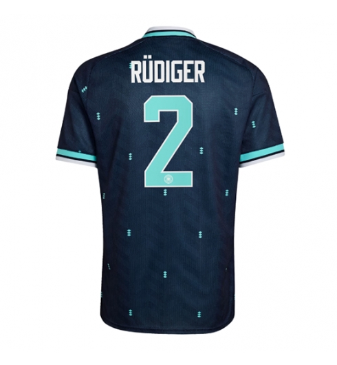 Tyskland Antonio Rudiger #2 Replika Bortedrakt VM 2026 Kortermet Tyskland Antonio Rudiger #2 Replika Bortedrakt VM 2026 Kortermet