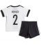 Tyskland Antonio Rudiger #2 Replika Hjemmedrakt Barn VM 2022 Kortermet (+ bukser)