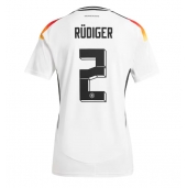 Tyskland Antonio Rudiger #2 Replika Hjemmedrakt EM 2024 Kortermet