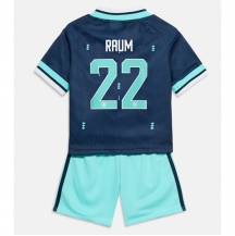 Tyskland David Raum #22 Replika Bortedrakt Barn VM 2026 Kortermet (+ bukser)