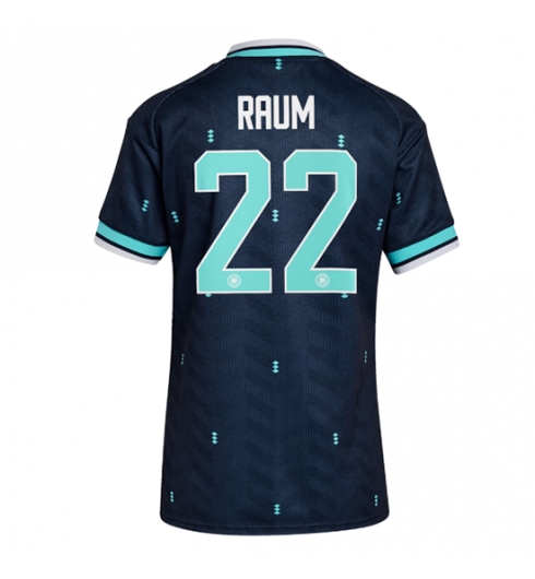 Tyskland David Raum #22 Replika Bortedrakt Dame VM 2026 Kortermet Tyskland David Raum #22 Replika Bortedrakt Dame VM 2026 Kortermet
