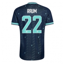 Tyskland David Raum #22 Replika Bortedrakt VM 2026 Kortermet