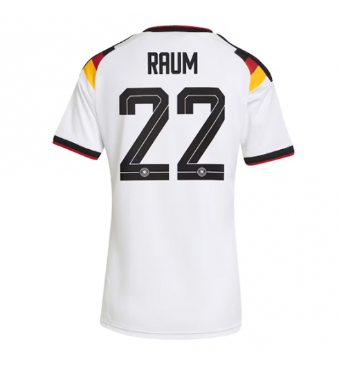 Tyskland David Raum #22 Replika Hjemmedrakt Dame VM 2026 Kortermet Tyskland David Raum #22 Replika Hjemmedrakt Dame VM 2026 Kortermet