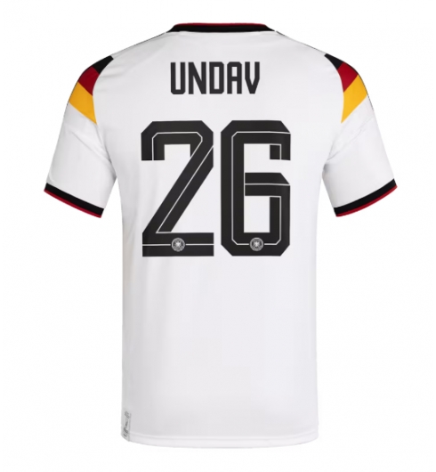 Tyskland Deniz Undav #26 Replika Hjemmedrakt VM 2026 Kortermet Tyskland Deniz Undav #26 Replika Hjemmedrakt VM 2026 Kortermet