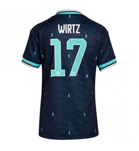 Tyskland Florian Wirtz #17 Replika Bortedrakt Dame VM 2026 Kortermet Tyskland Florian Wirtz #17 Replika Bortedrakt Dame VM 2026 Kortermet