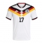 Tyskland Florian Wirtz #17 Replika Hjemmedrakt VM 2026 Kortermet Tyskland Florian Wirtz #17 Replika Hjemmedrakt VM 2026 Kortermet