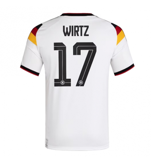 Tyskland Florian Wirtz #17 Replika Hjemmedrakt VM 2026 Kortermet Tyskland Florian Wirtz #17 Replika Hjemmedrakt VM 2026 Kortermet