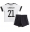 Tyskland Ilkay Gundogan #21 Replika Hjemmedrakt Barn VM 2022 Kortermet (+ bukser)