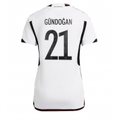 Tyskland Ilkay Gundogan #21 Replika Hjemmedrakt Dame VM 2022 Kortermet