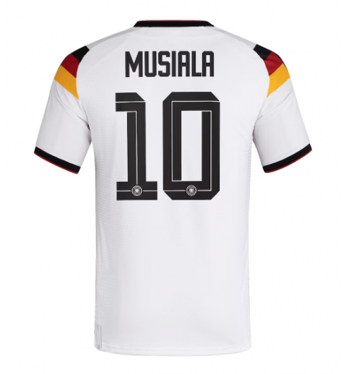 Tyskland Jamal Musiala #10 Replika Hjemmedrakt VM 2026 Kortermet Tyskland Jamal Musiala #10 Replika Hjemmedrakt VM 2026 Kortermet