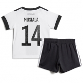 Tyskland Jamal Musiala #14 Replika Hjemmedrakt Barn VM 2022 Kortermet (+ bukser)