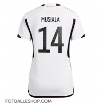 Tyskland Jamal Musiala #14 Replika Hjemmedrakt Dame VM 2022 Kortermet