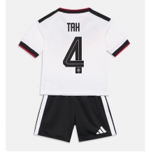 Tyskland Jonathan Tah #4 Replika Hjemmedrakt Barn VM 2026 Kortermet (+ bukser)