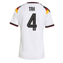 Tyskland Jonathan Tah #4 Replika Hjemmedrakt Dame VM 2026 Kortermet