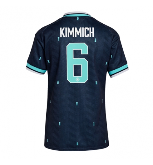 Tyskland Joshua Kimmich #6 Replika Bortedrakt Dame VM 2026 Kortermet Tyskland Joshua Kimmich #6 Replika Bortedrakt Dame VM 2026 Kortermet