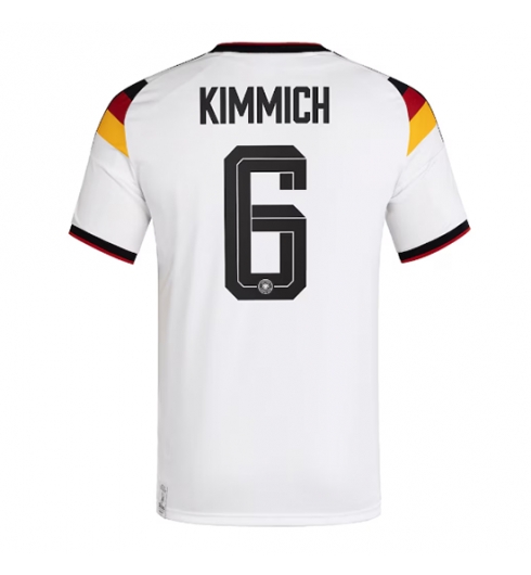 Tyskland Joshua Kimmich #6 Replika Hjemmedrakt VM 2026 Kortermet Tyskland Joshua Kimmich #6 Replika Hjemmedrakt VM 2026 Kortermet