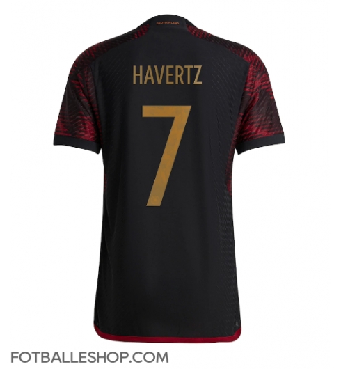 Tyskland Kai Havertz #7 Replika Bortedrakt VM 2022 Kortermet
