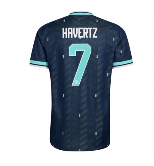 Tyskland Kai Havertz #7 Replika Bortedrakt VM 2026 Kortermet Tyskland Kai Havertz #7 Replika Bortedrakt VM 2026 Kortermet