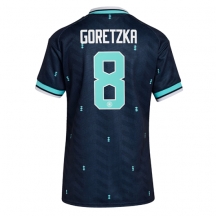 Tyskland Leon Goretzka #8 Replika Bortedrakt Dame VM 2026 Kortermet