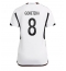 Tyskland Leon Goretzka #8 Replika Hjemmedrakt Dame VM 2022 Kortermet