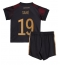 Tyskland Leroy Sane #19 Replika Bortedrakt Barn VM 2022 Kortermet (+ bukser)
