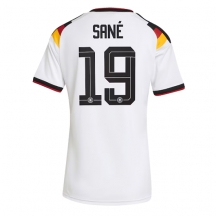 Tyskland Leroy Sane #19 Replika Hjemmedrakt Dame VM 2026 Kortermet