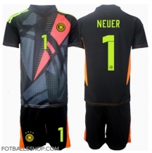 Tyskland Manuel Neuer #1 Keeper Replika Hjemmedrakt Barn EM 2024 Kortermet (+ bukser)