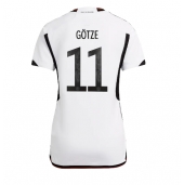 Tyskland Mario Gotze #11 Replika Hjemmedrakt Dame VM 2022 Kortermet
